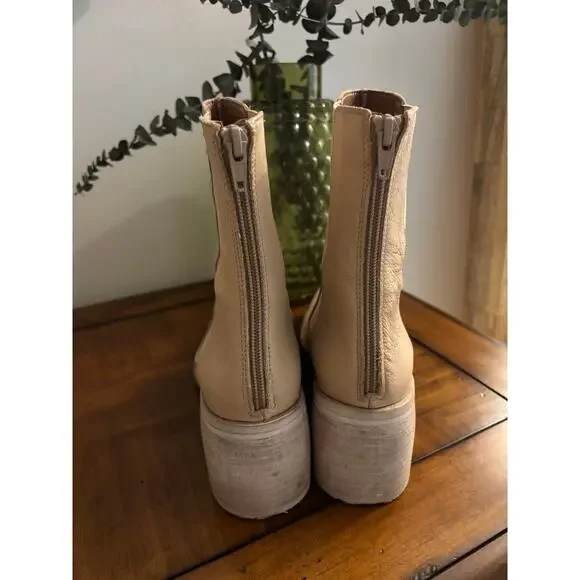 Free People Leather Essential Chelsea Boots - Picture 4 of 8